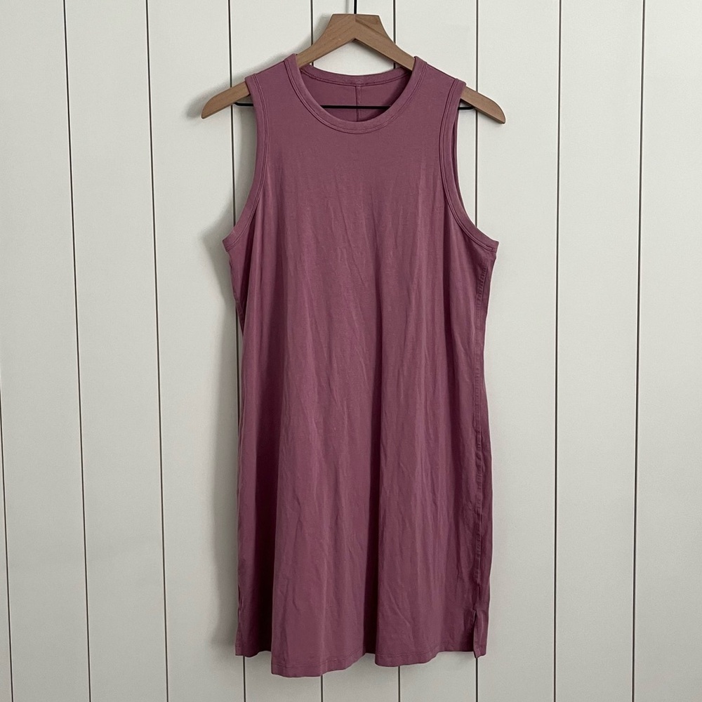 Lululemon Classic Fit Cotton Blend Dress Purple